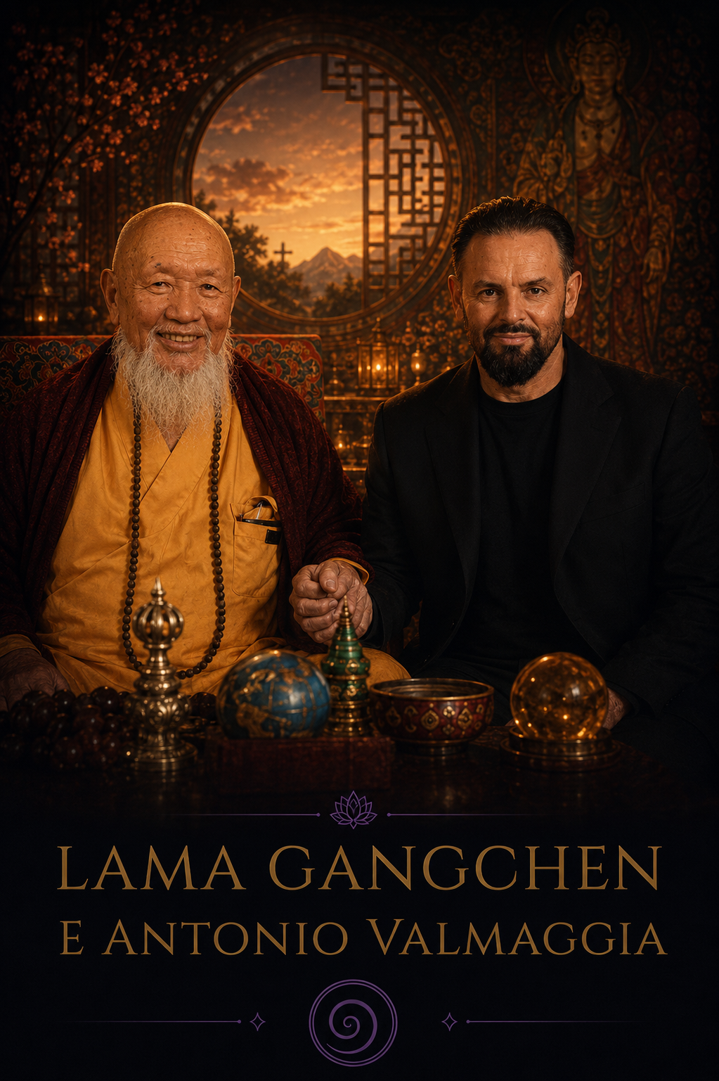 Lama Gangchen con Antonio Valmaggia