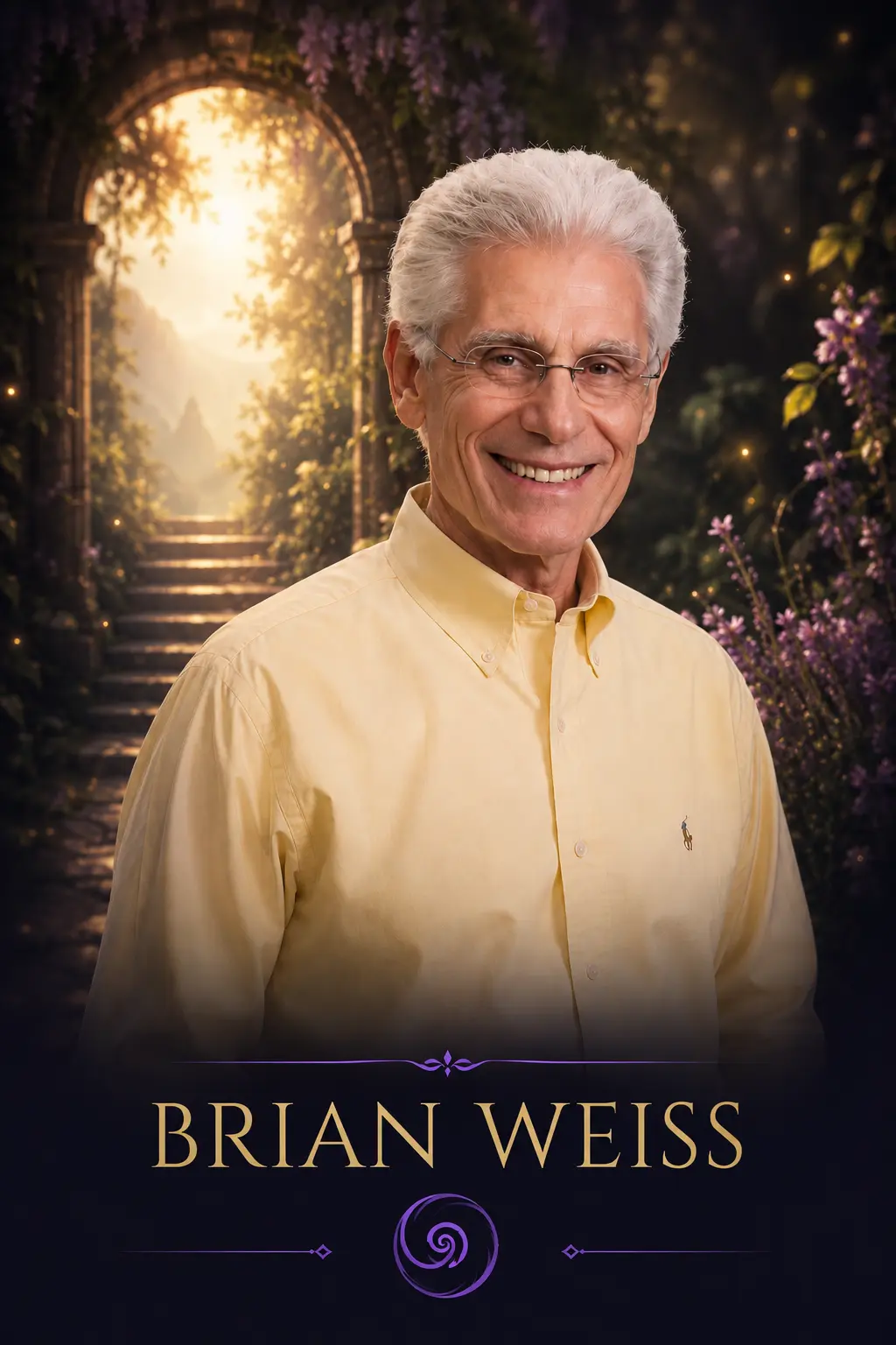 Locandina ufficiale dedicata al dottor Brian Weiss