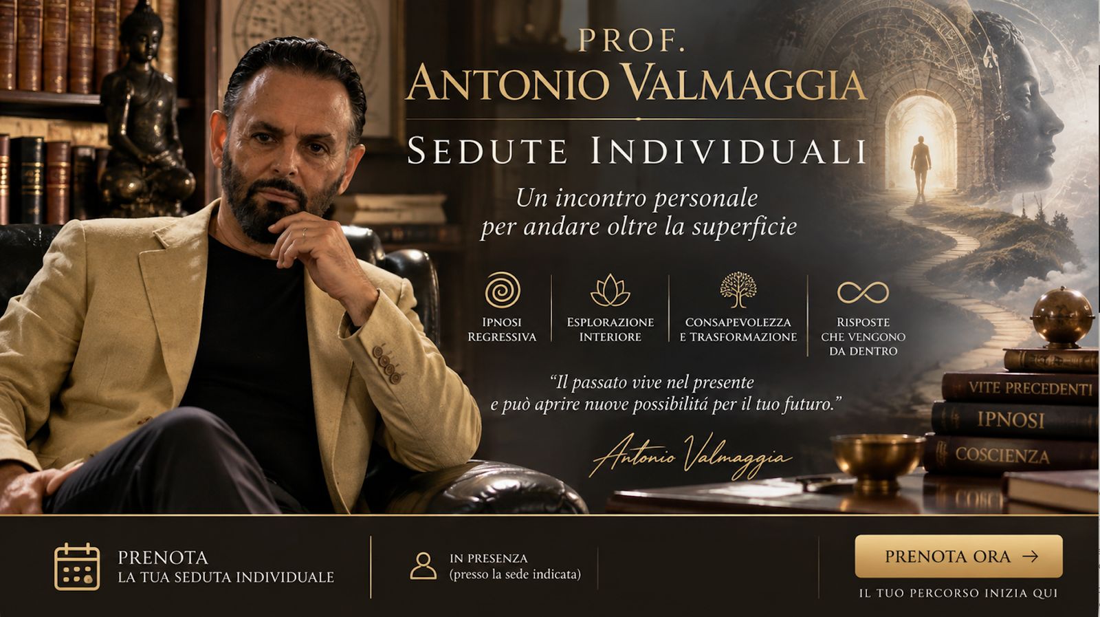 Seduta con il Prof. Antonio Valmaggia