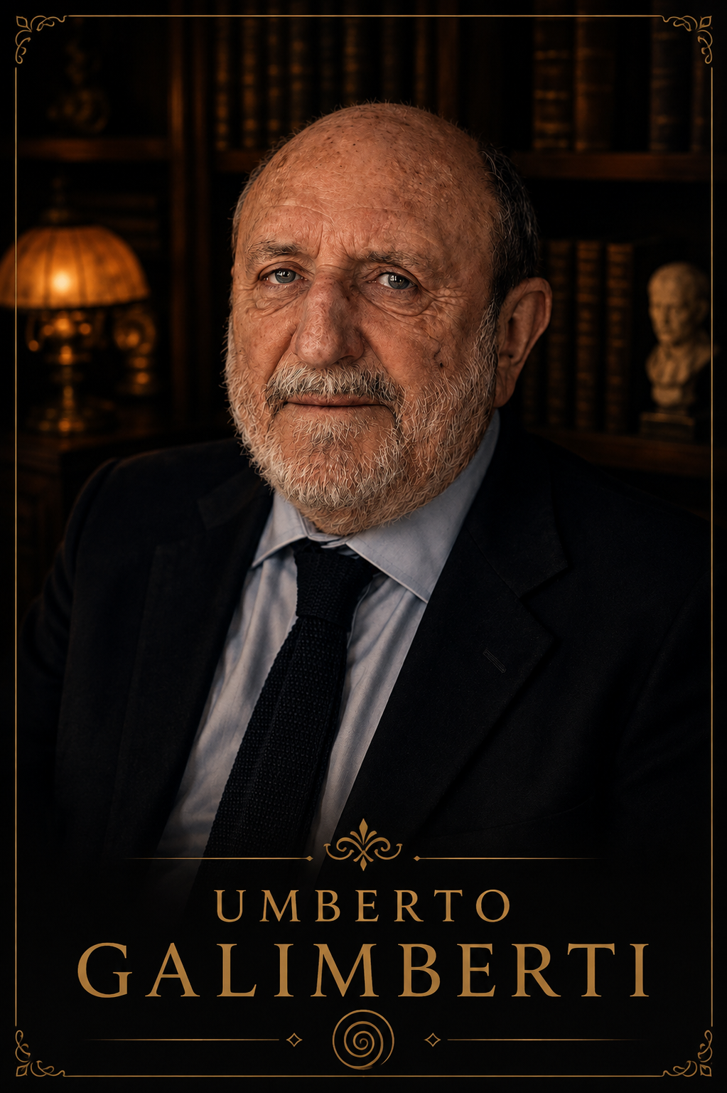 Locandina ufficiale dedicata a Umberto Galimberti